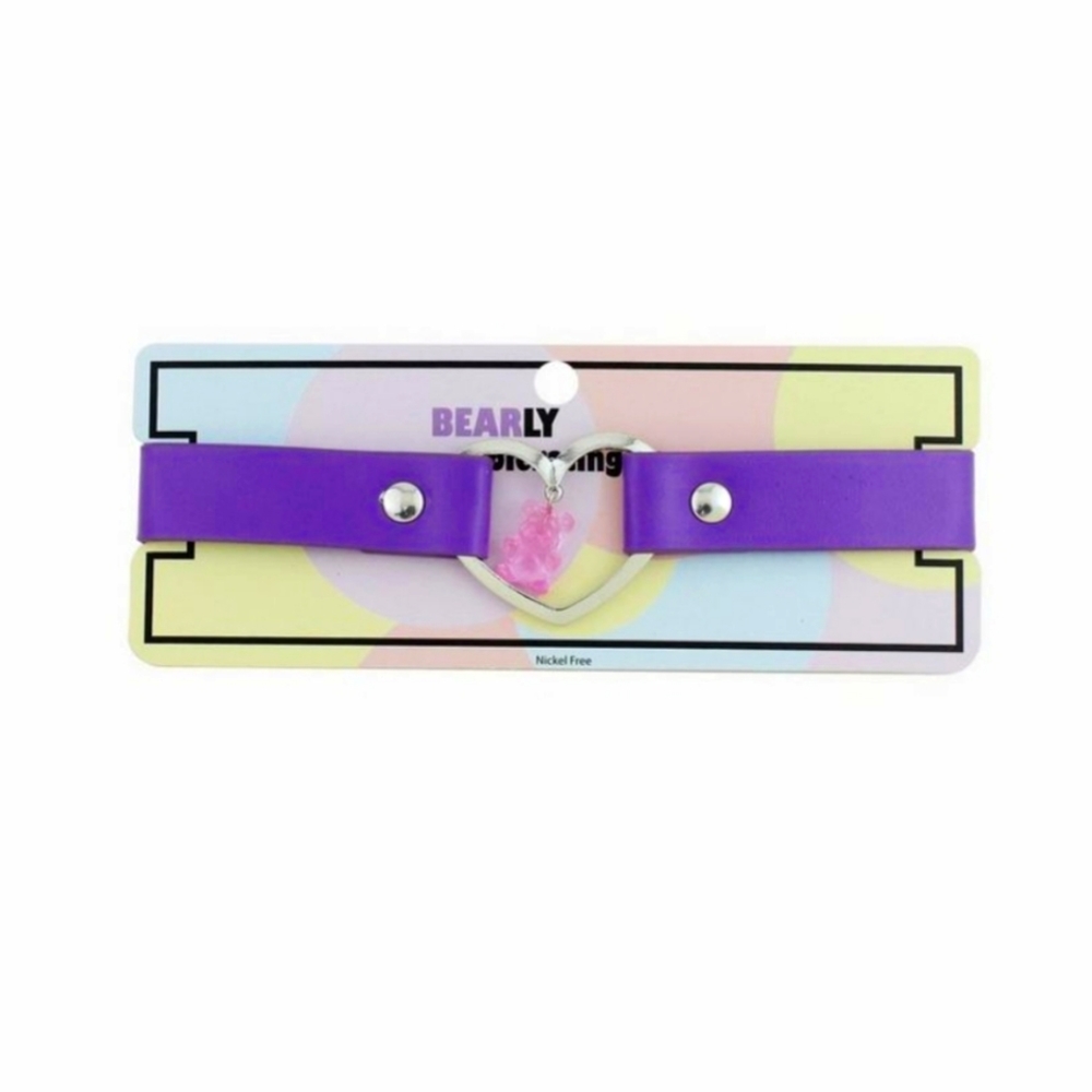 Hot Topic Purple Choker Dangle Gummy Bear Sold Out